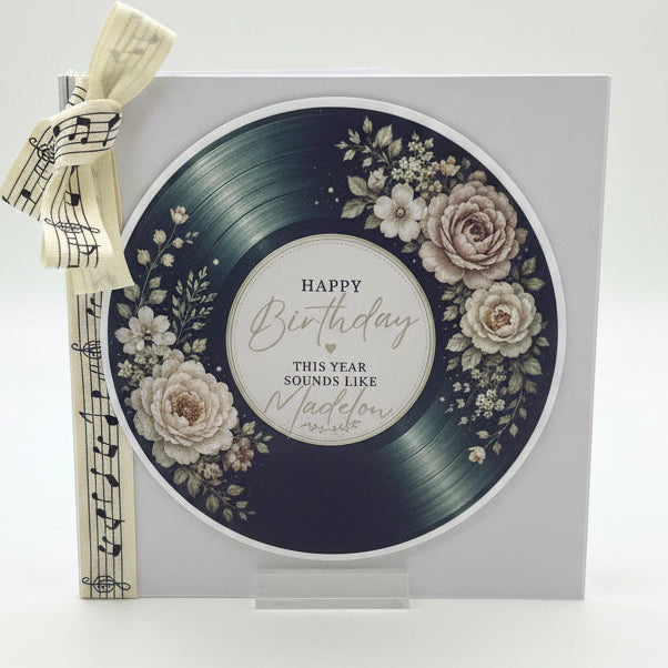 This Year Sounds Like You – Birthday Song Card
