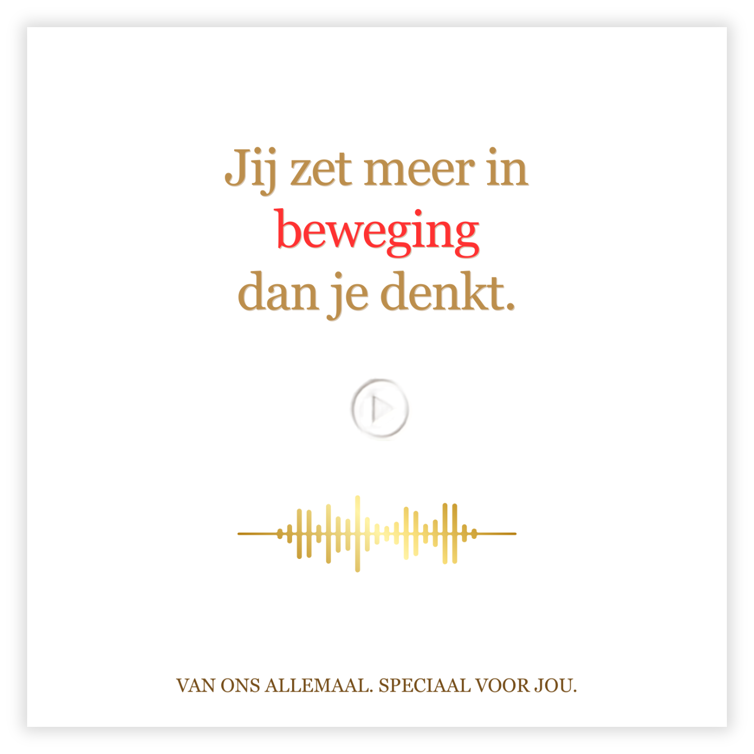 Jij zet meer in beweging dan je denkt