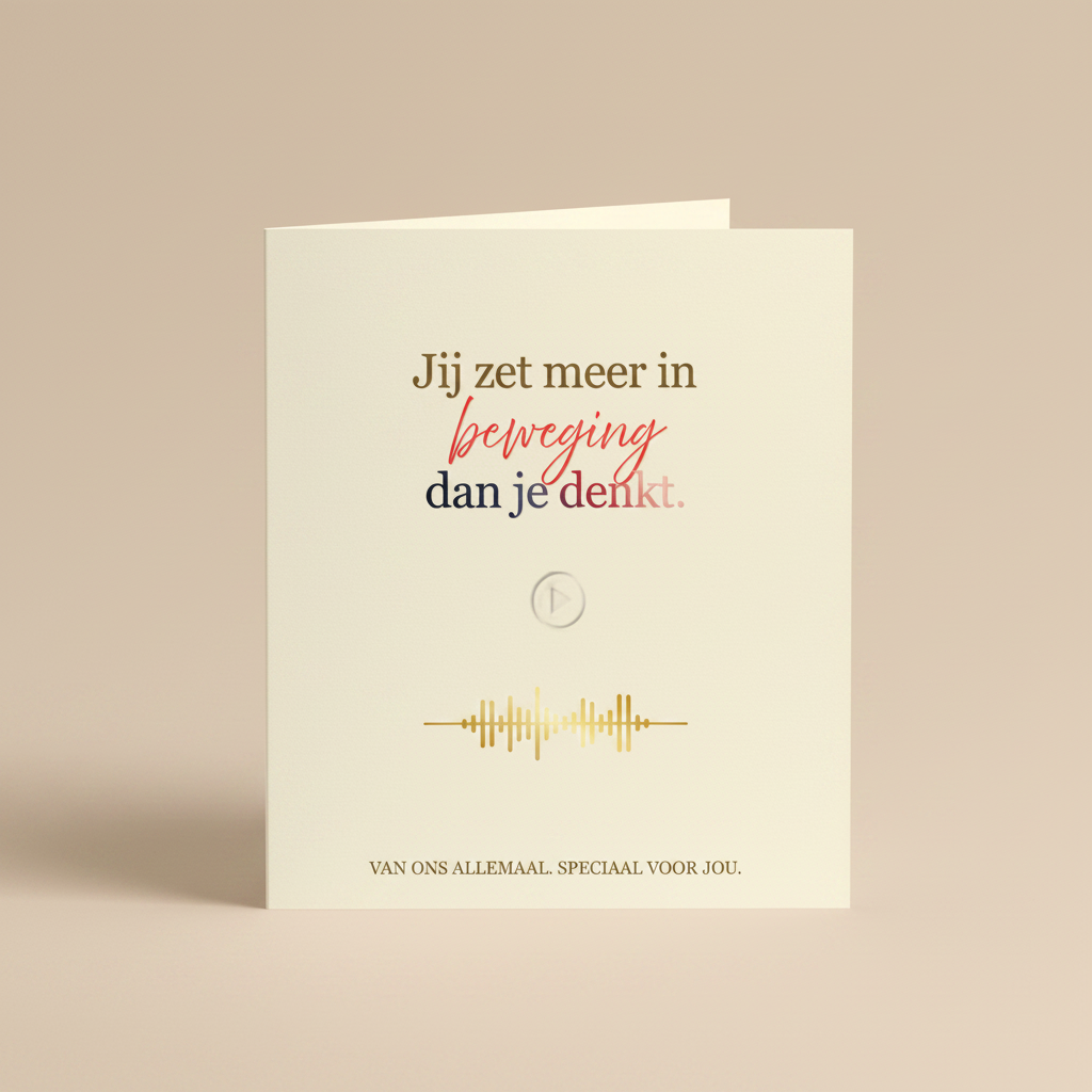 Jij zet meer in beweging dan je denkt!