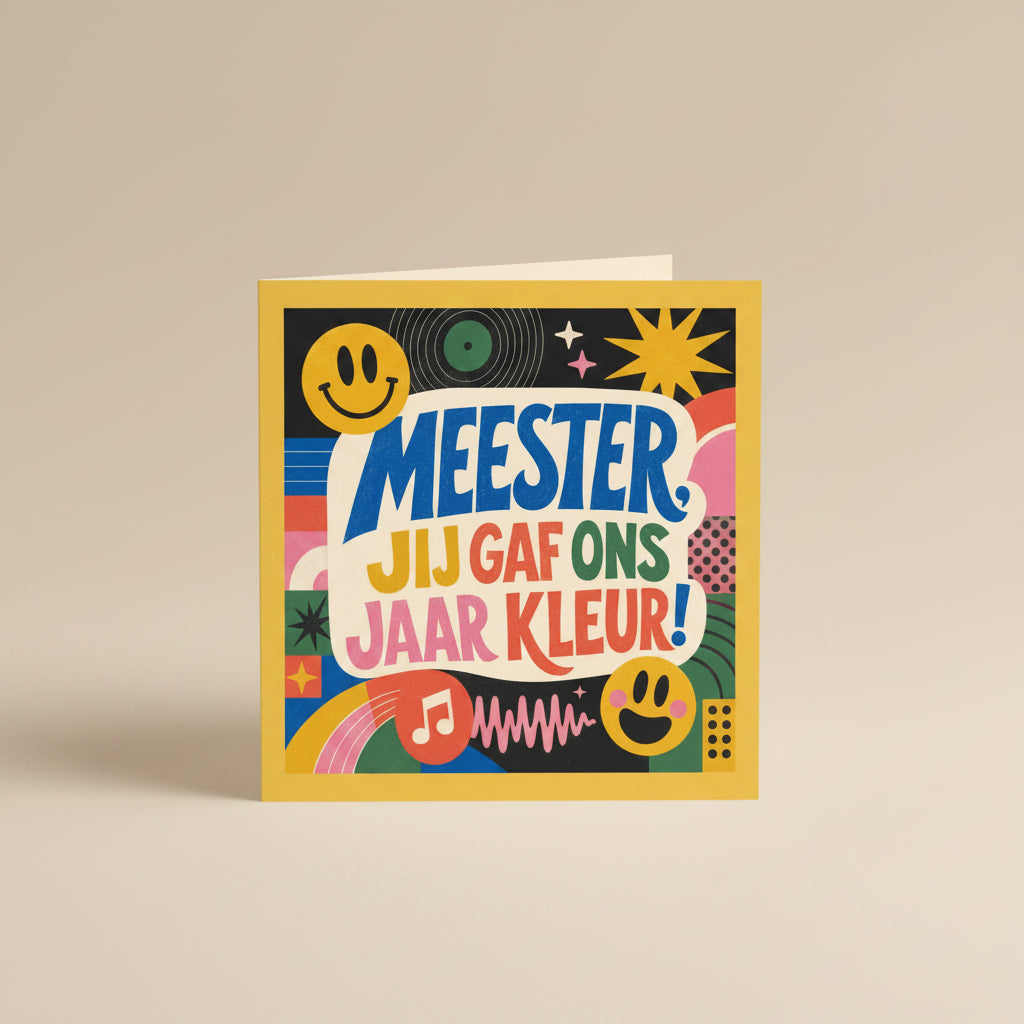 Color me Groovy - Meesterdag