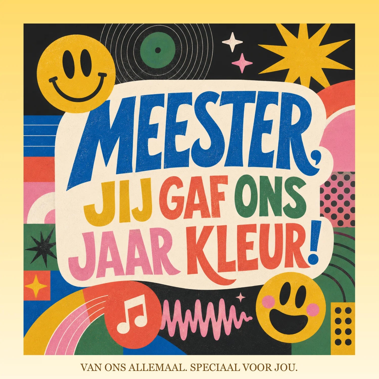 Color me Groovy - Meesterdag