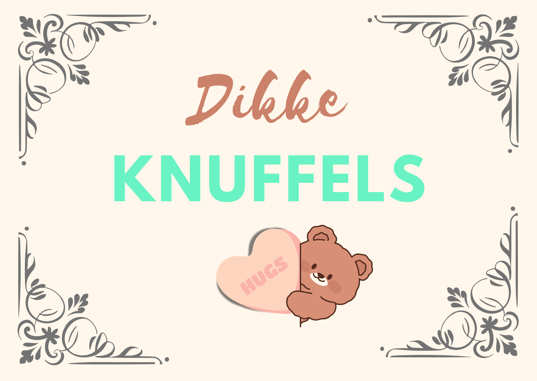 Big Warm Hugs – Vriendschap & Liefde Song Card