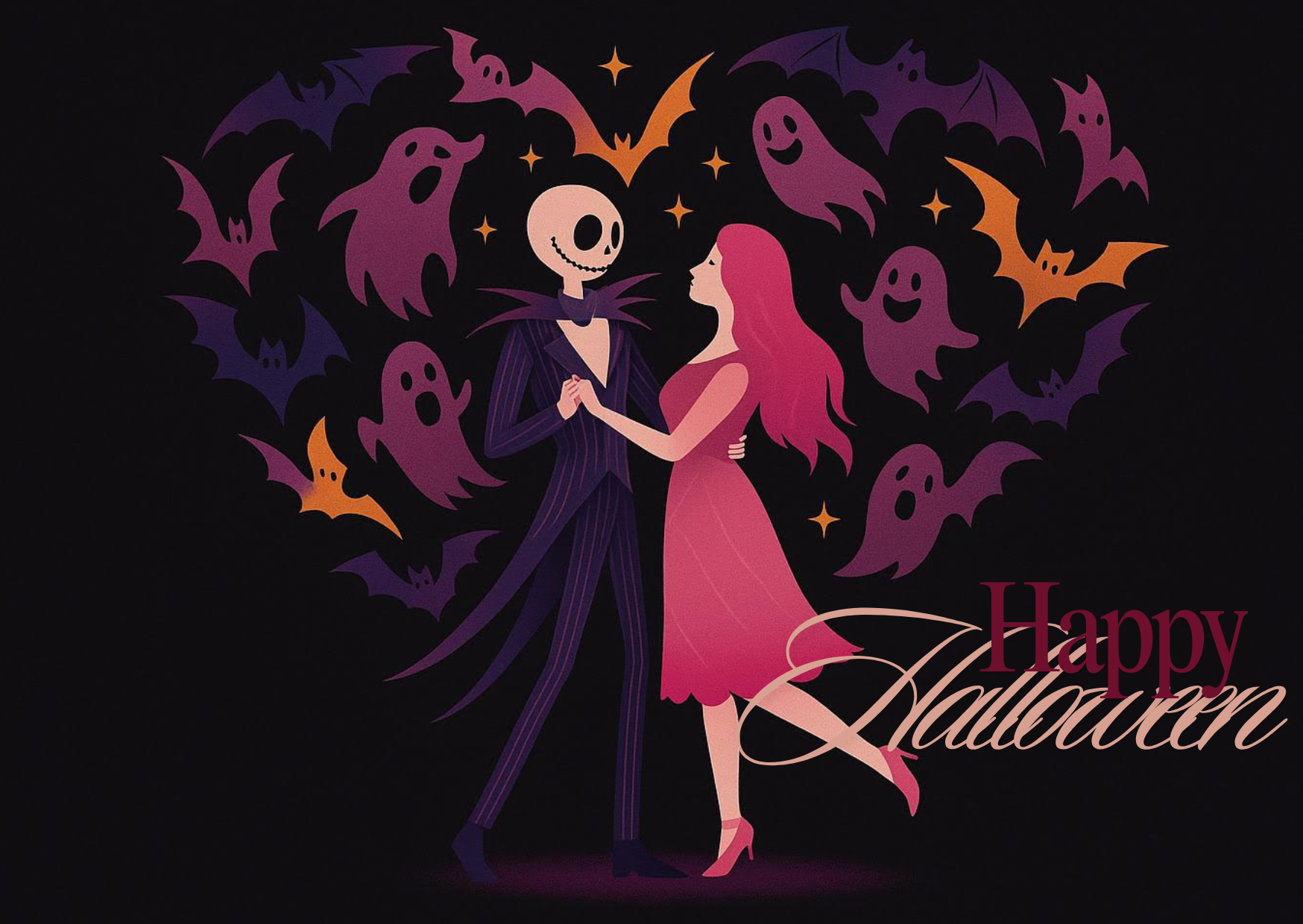 Midnight Magic– Halloween Song Card