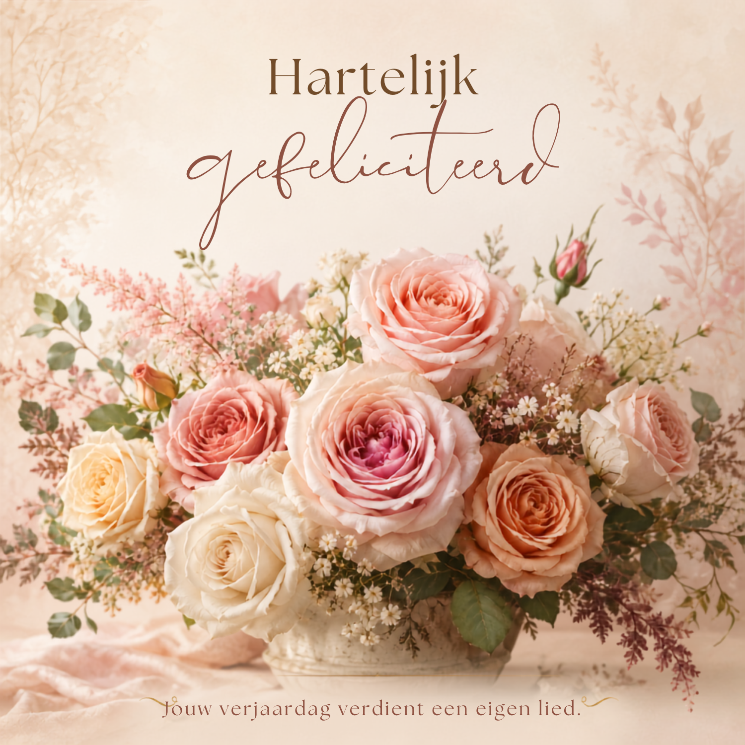 Hartelijk Gefeliciteerd