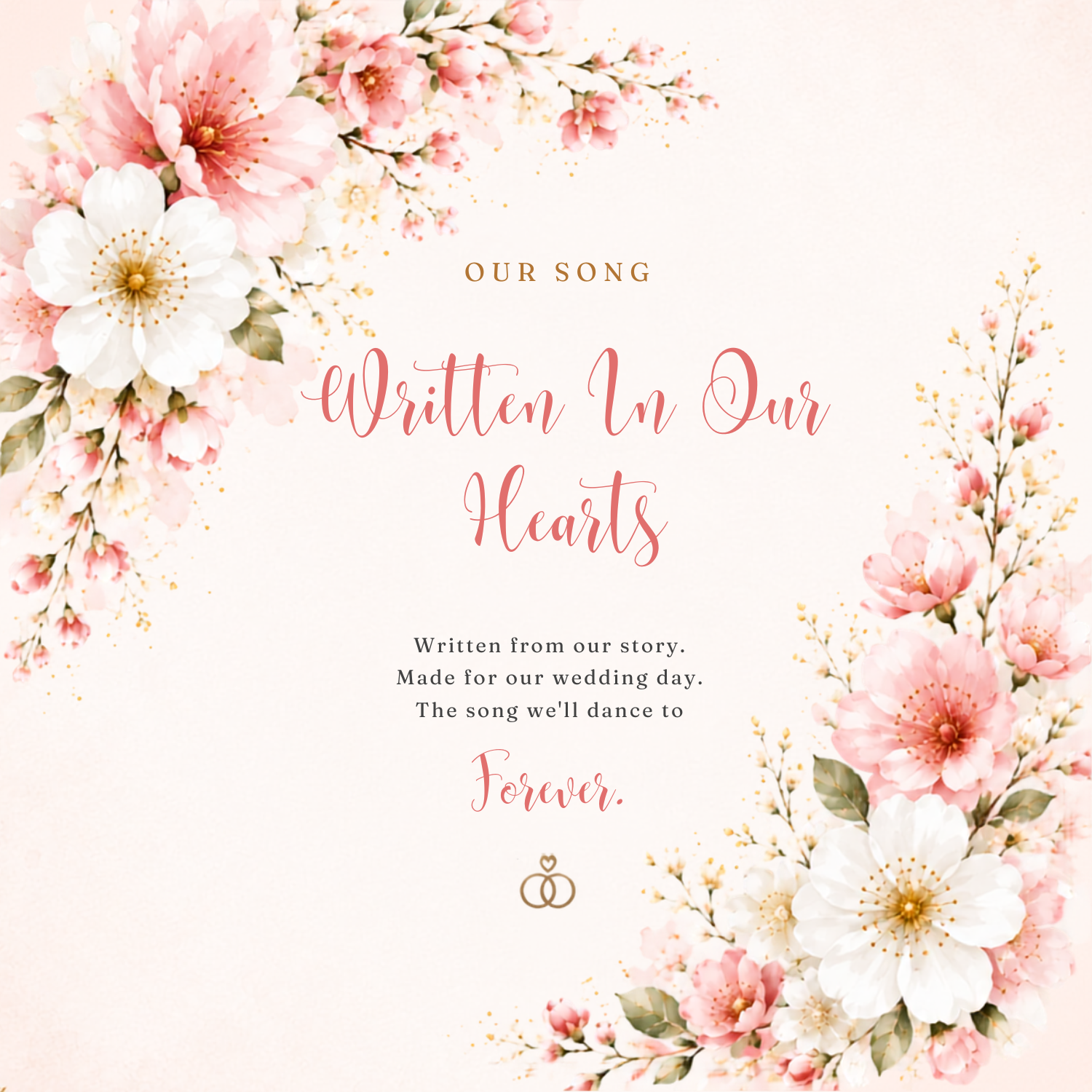 Written In Our Hearts | Persoonlijk Trouwlied