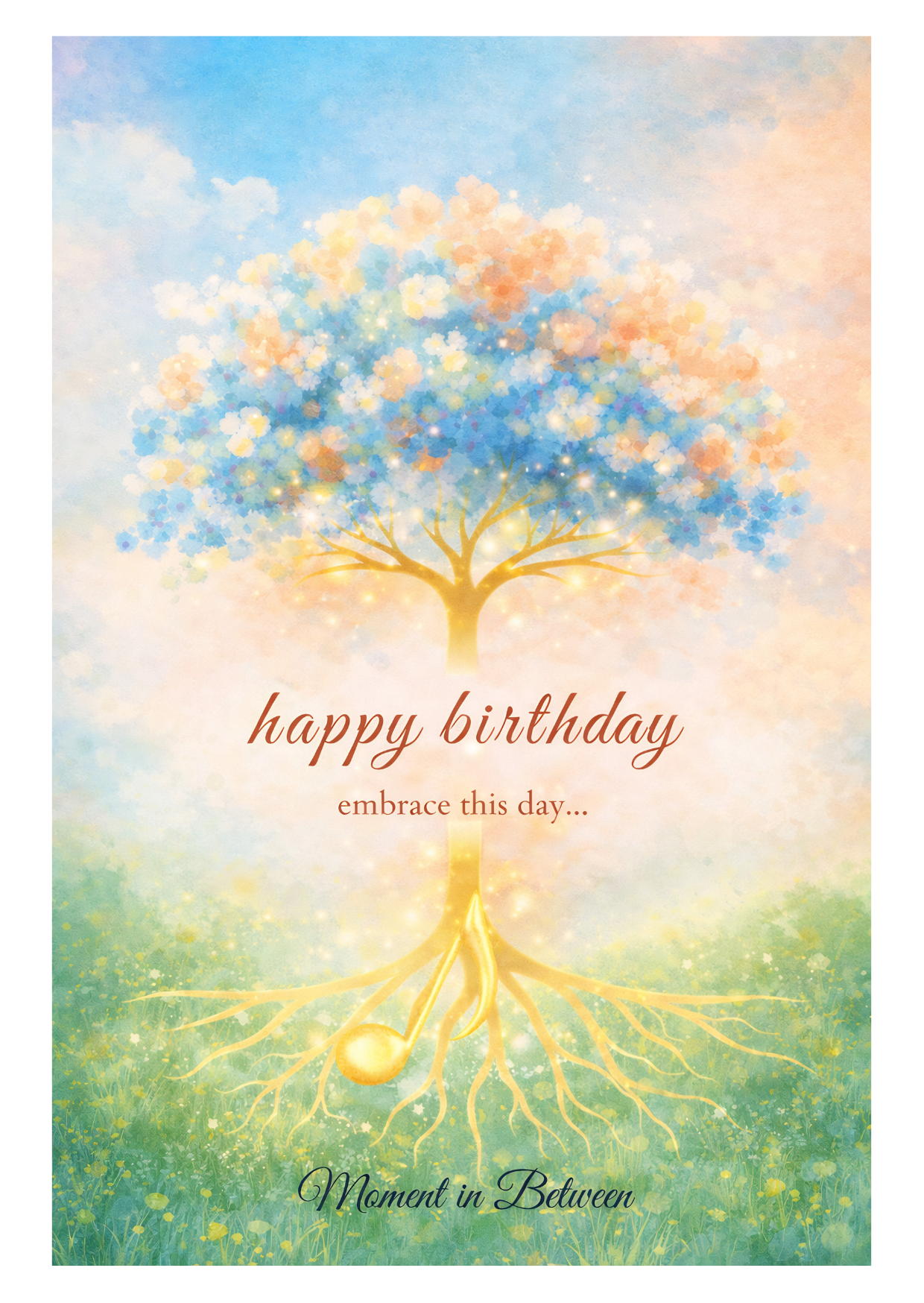 Embrace this Day - Birthday Song Card