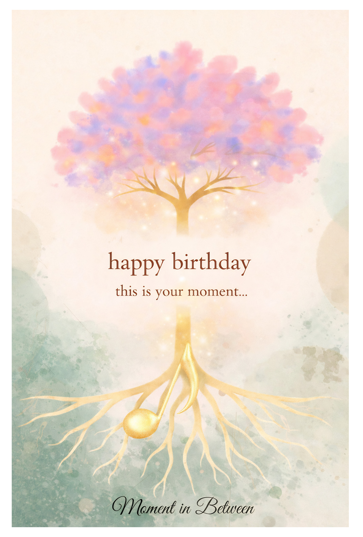 This is your Moment - Birthday song Card