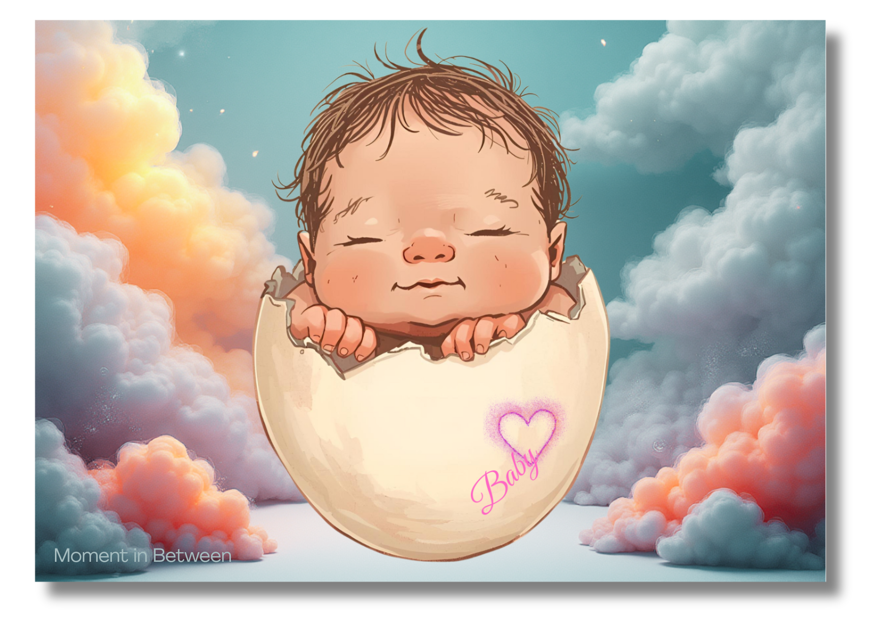 🌸 Welcome Little One
– Pink Edition Song Card