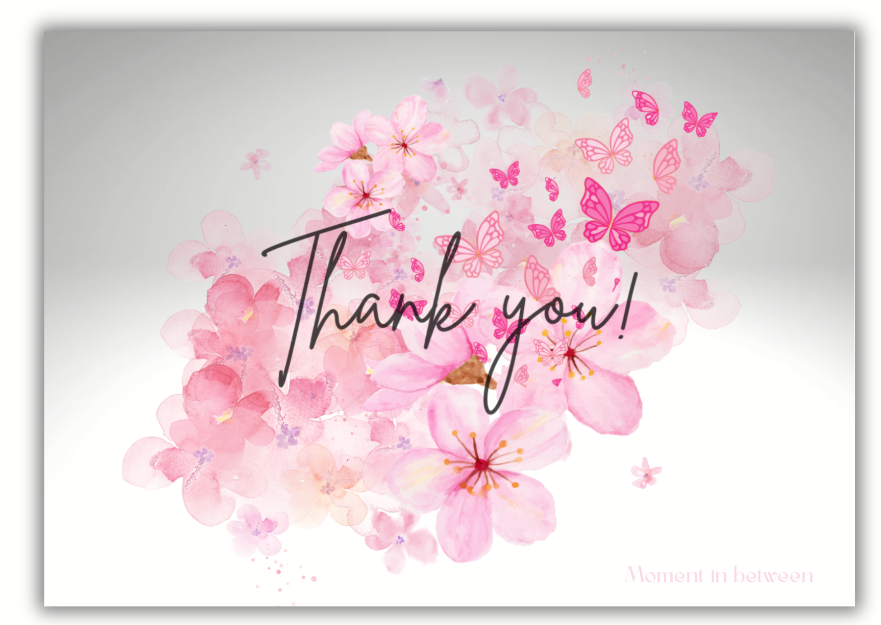 Bouquet of Gratitude - Thank You Song Card