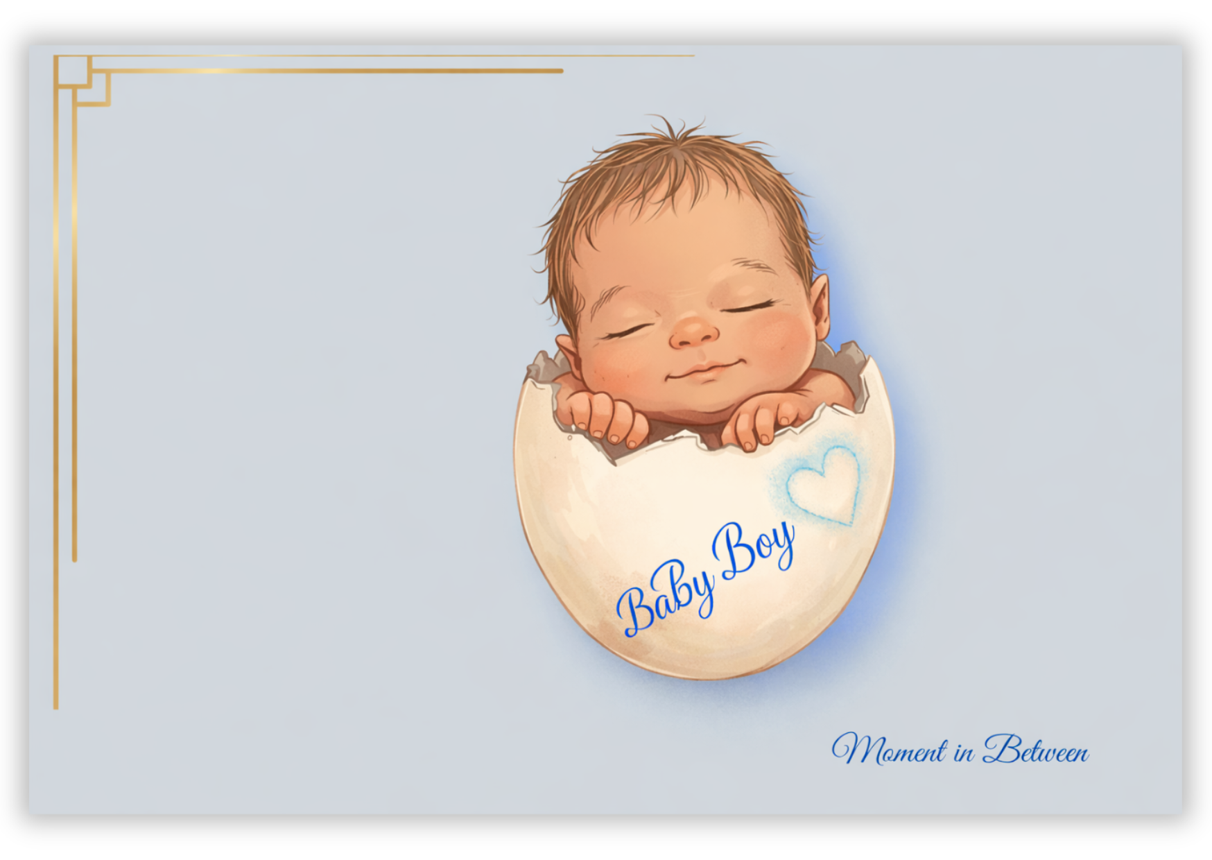 Welcome Little One – Geboorte Song Card