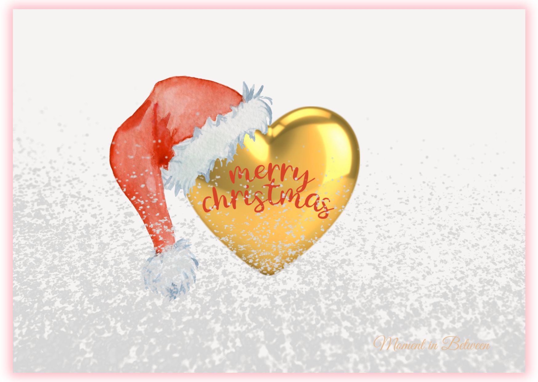 Golden Heart -Christmas Songcard