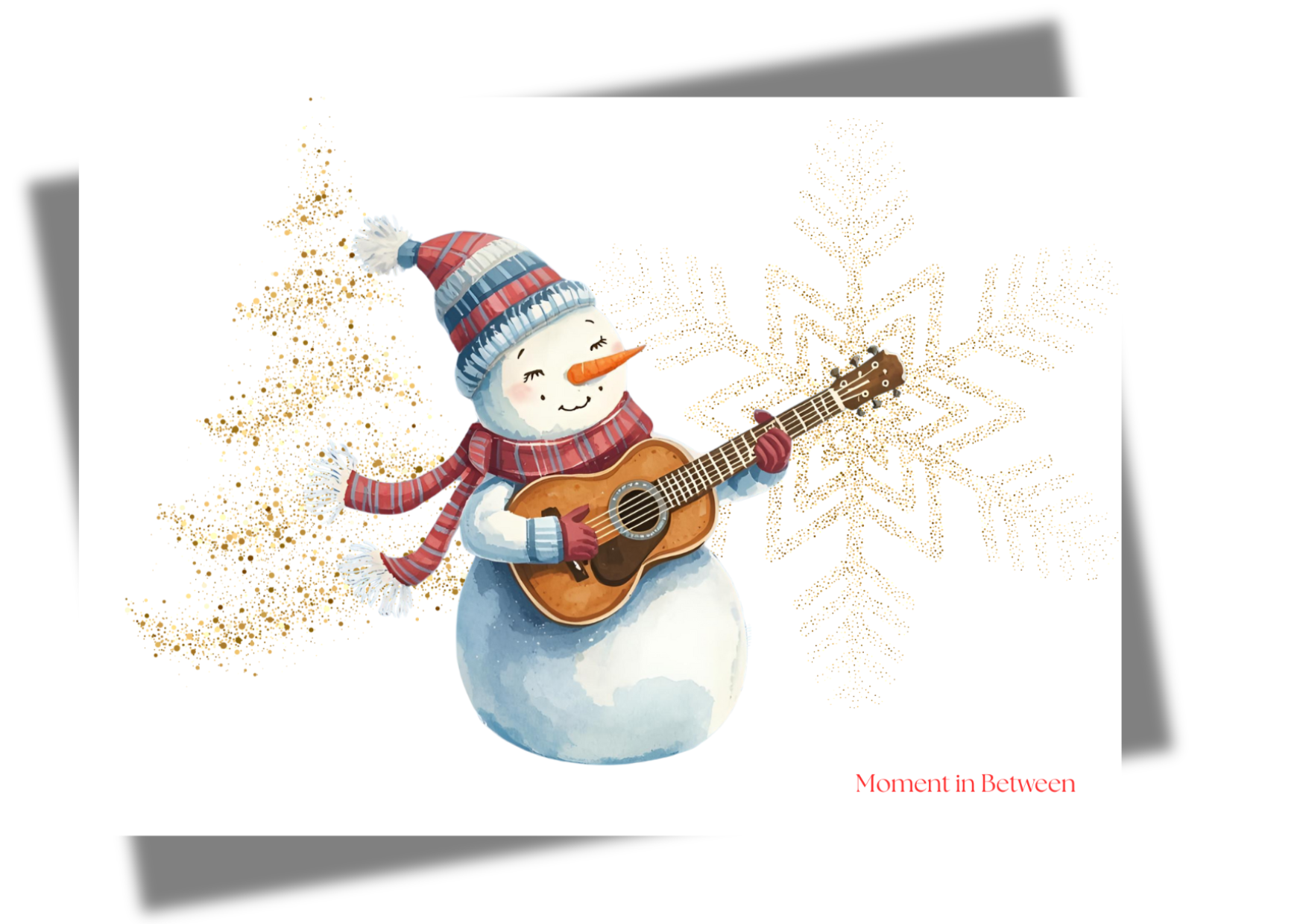 ☃️ Winter Melody
– Snowman Song Card