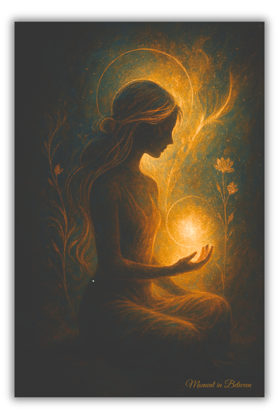 Held in Between - Mindful message Song Card