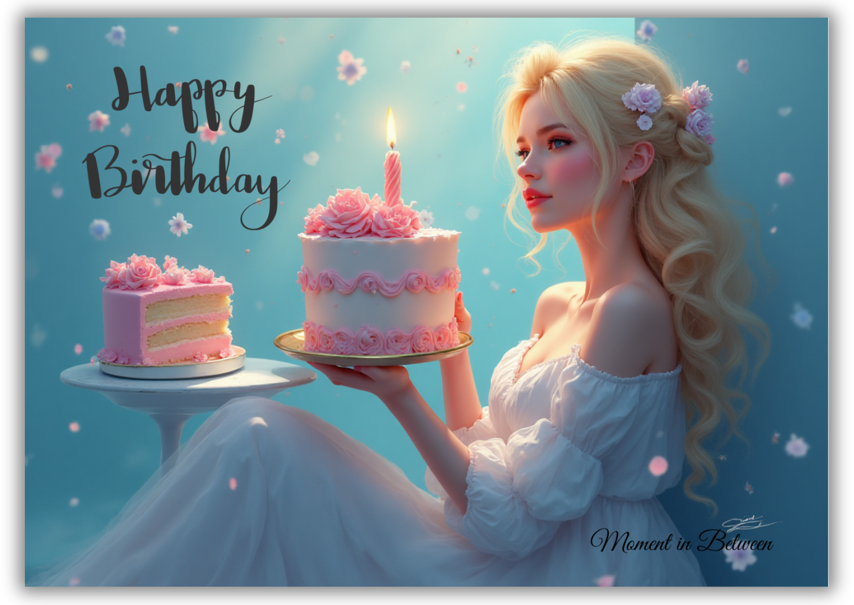 Candlelight Wishes – Birthday Song Card