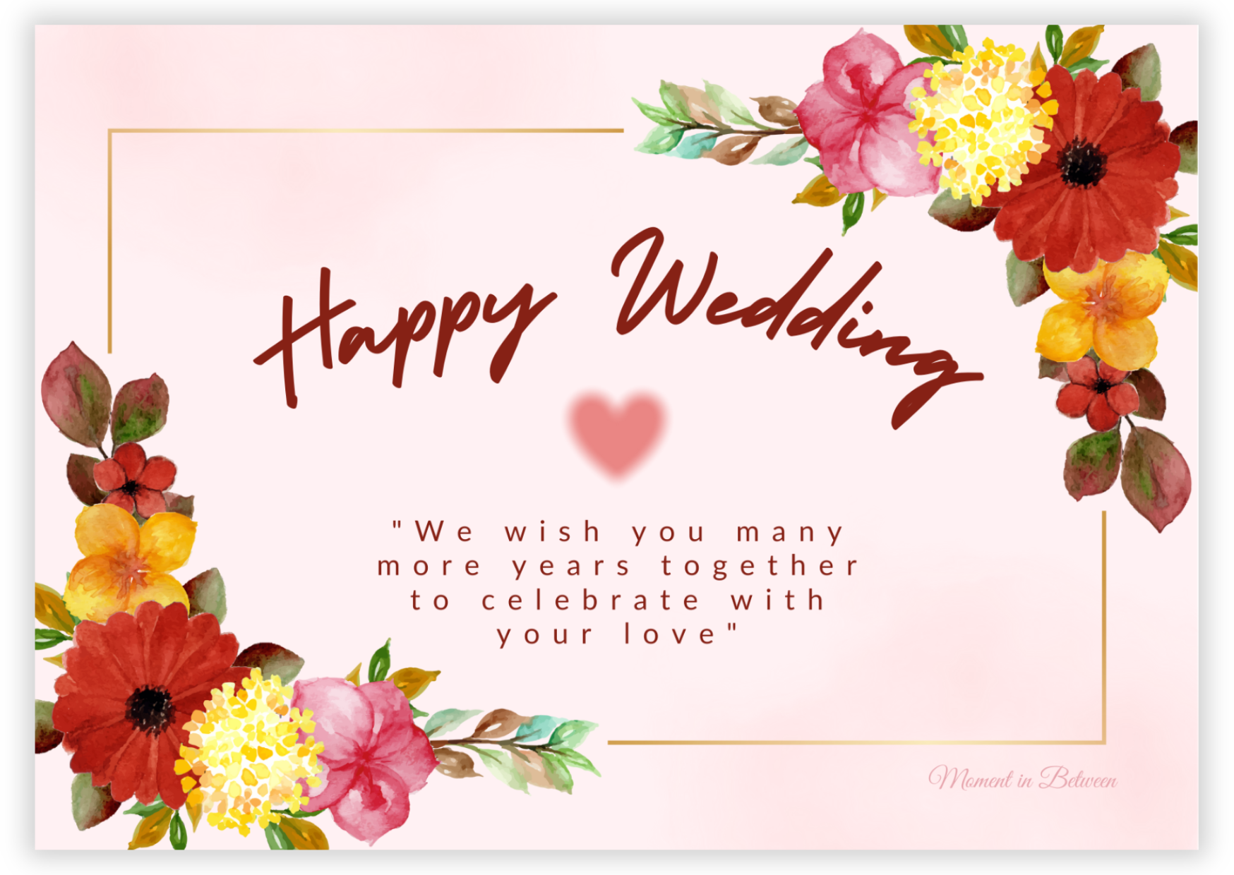 Everlasting Vows – Wedding Song Card