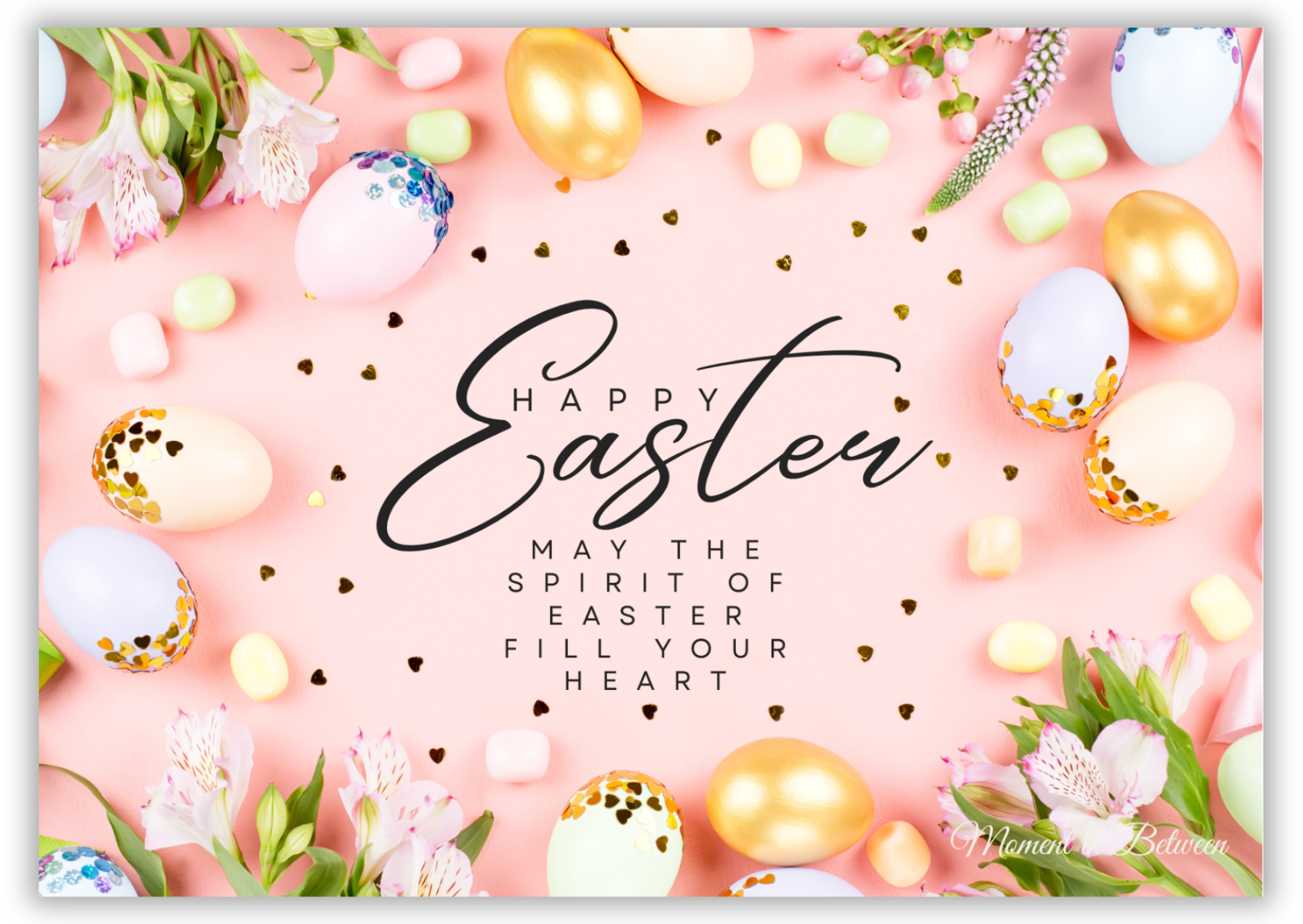 Golden Easter Morning – Easter Song Card