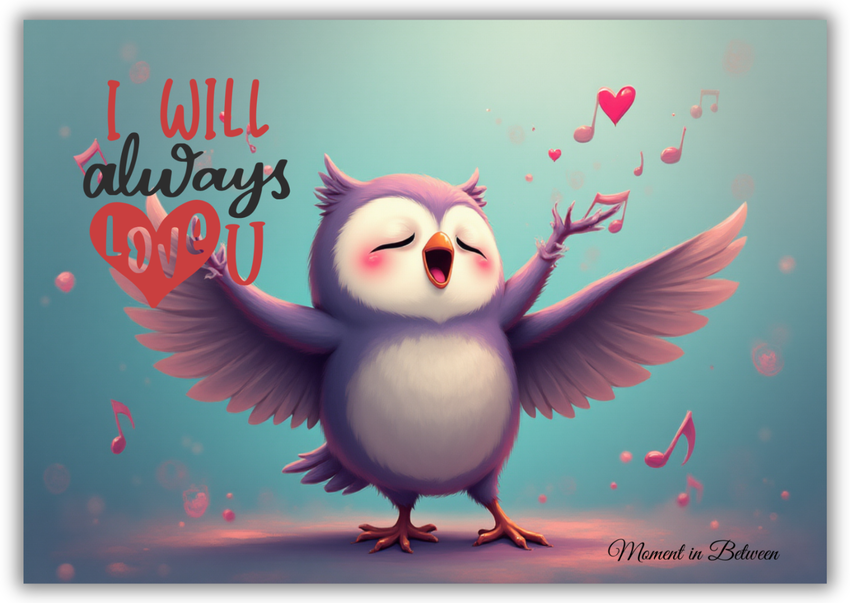 Ow'll always love you - Song Card