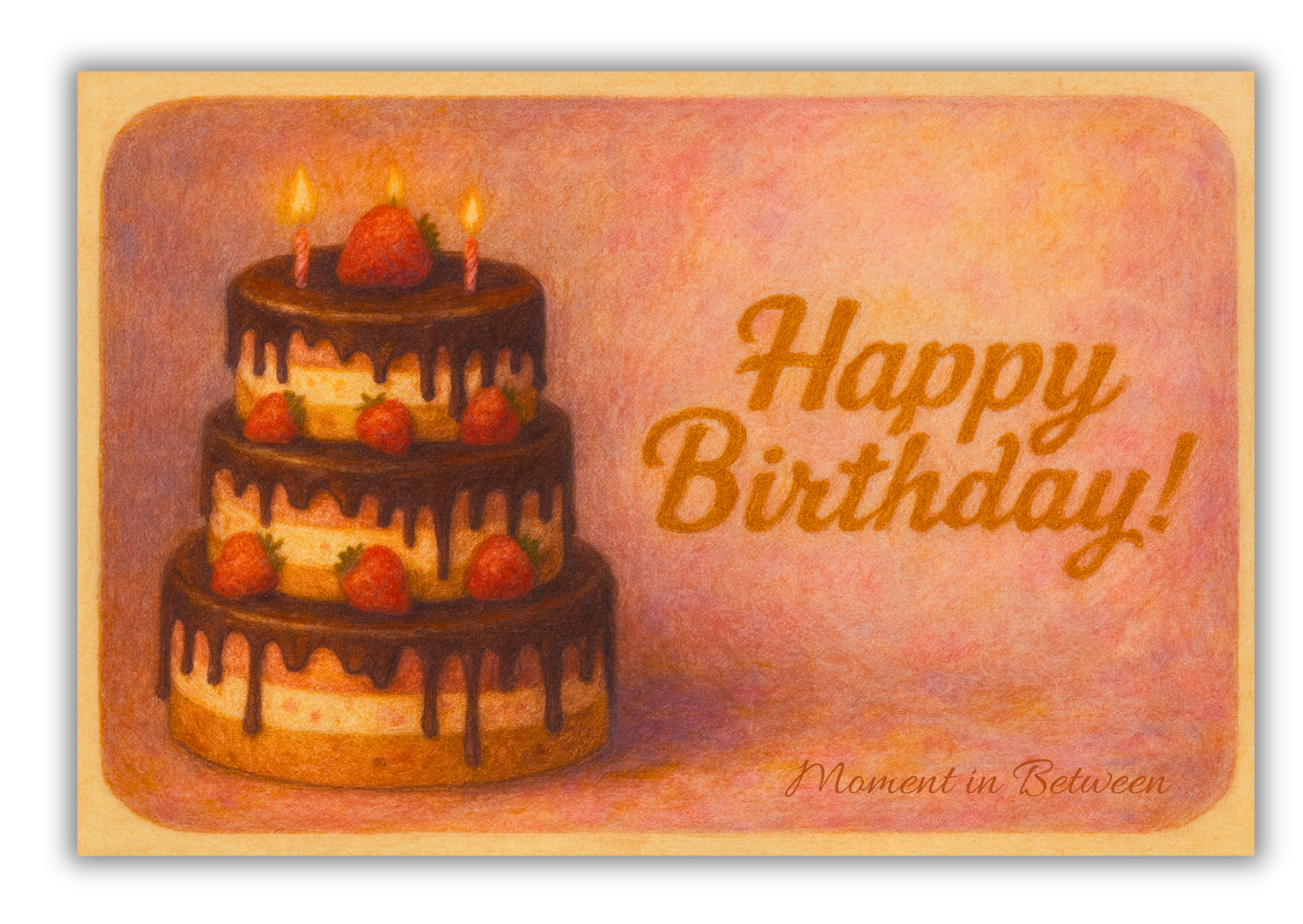 🎂 Sweet Celebration
– Birthday Cake Song Card