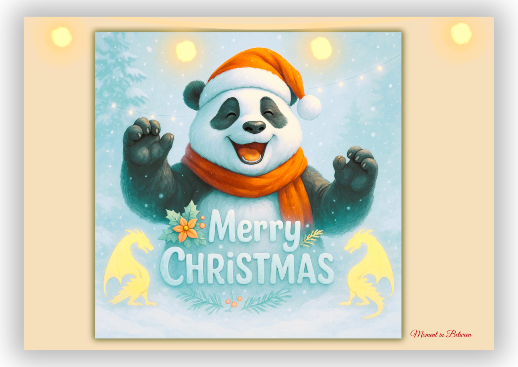 Merry Christmas- Dragon Warrior!