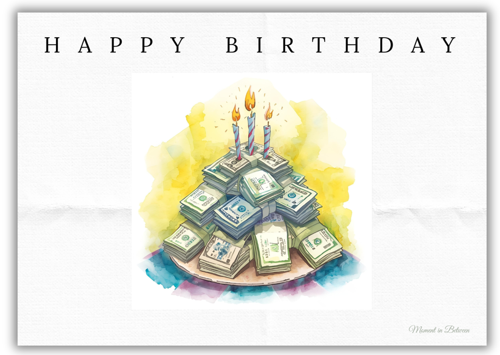 Stacked for Another Year - Verjaardags Song Card