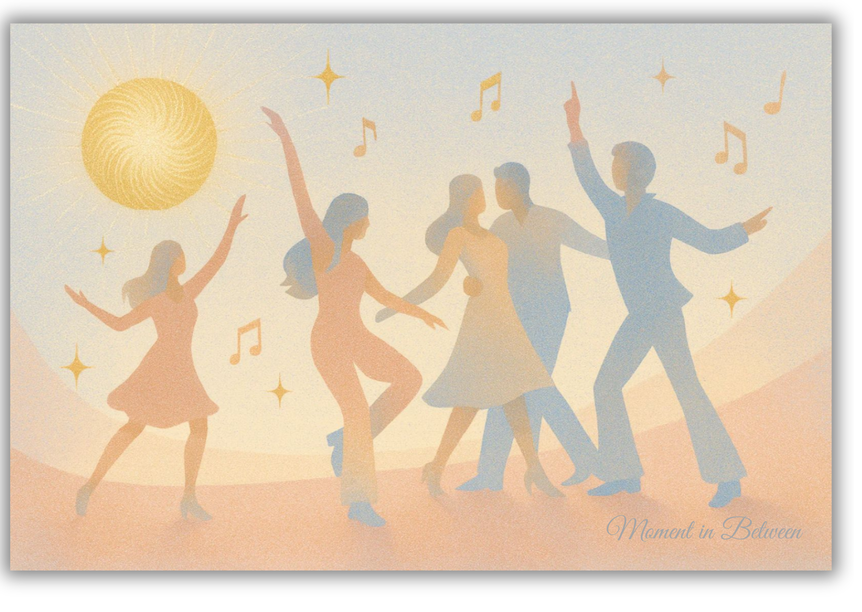 🌞 Dancing in the Sun
– Summer Song Card
