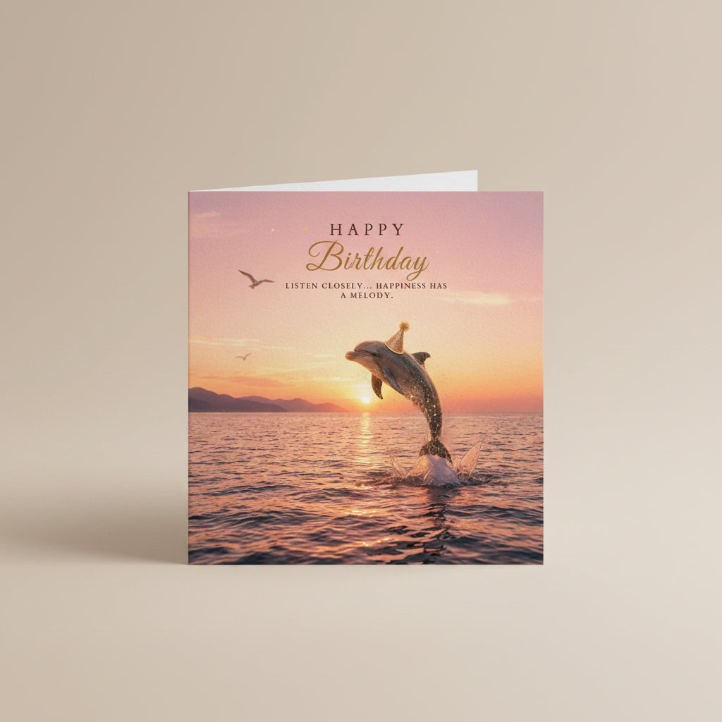 Birthday Melody Dolphin