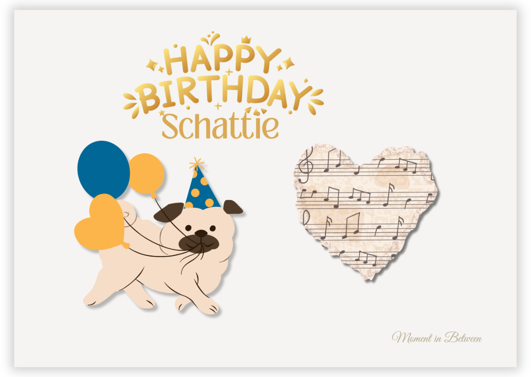 Birthday Song Card