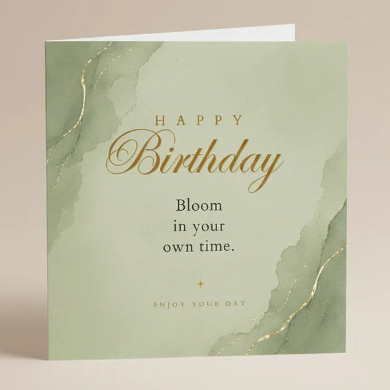 Bloom In Your Own Time