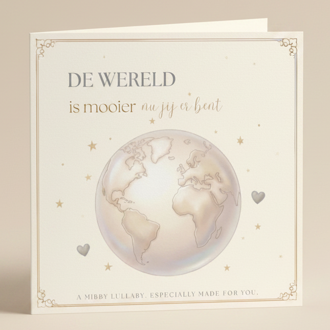 De wereld is mooier 💛