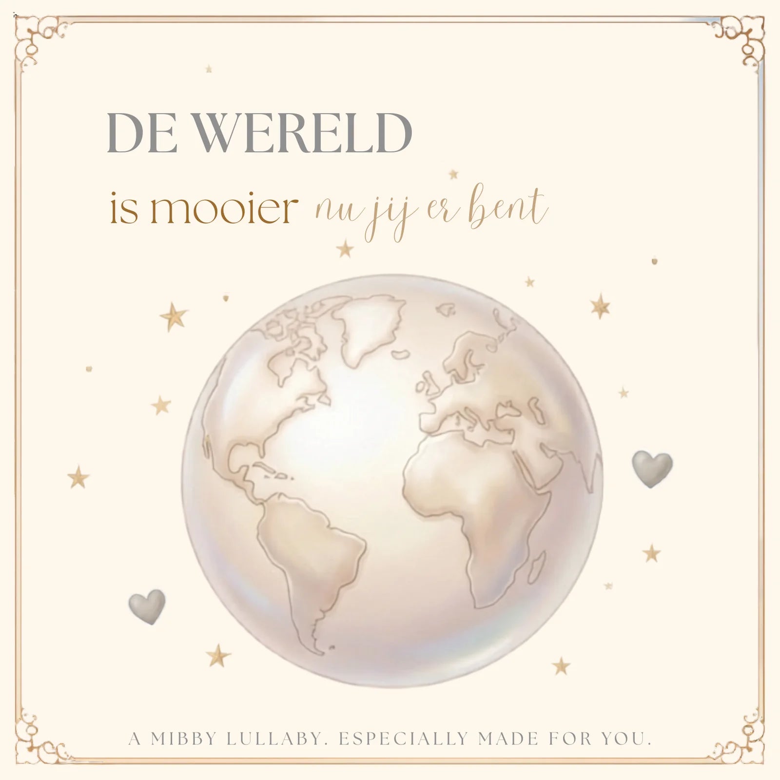 De wereld is mooier 💛