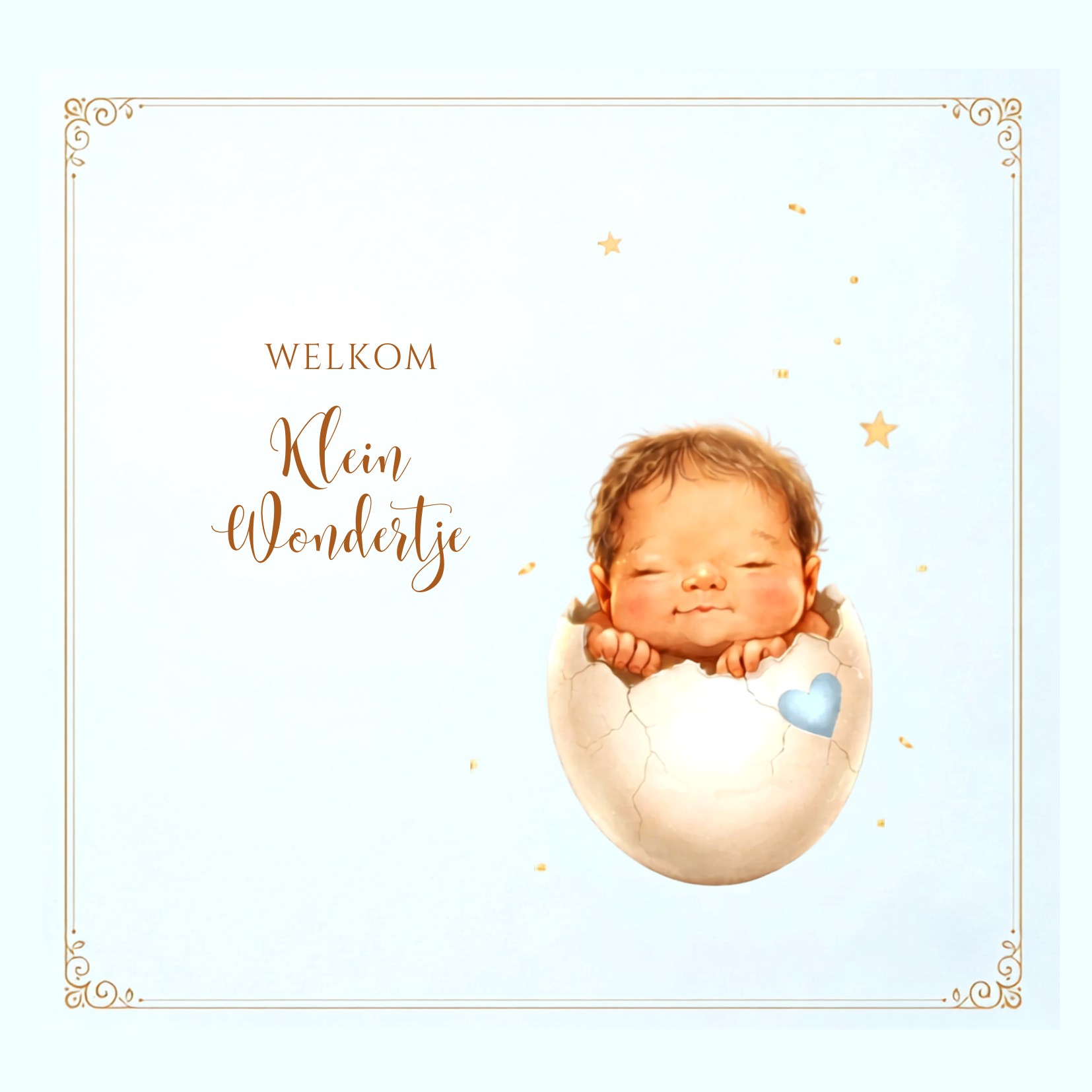 Welkom Klein Wondertje🩵