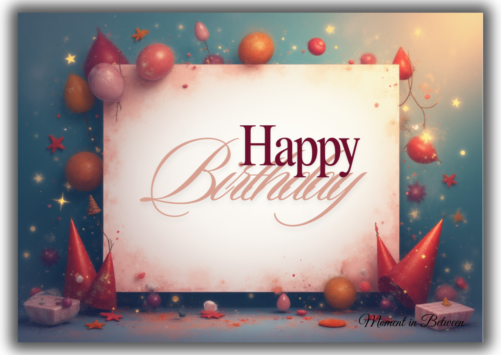 Birthday Sparkles – Celebration Song Card