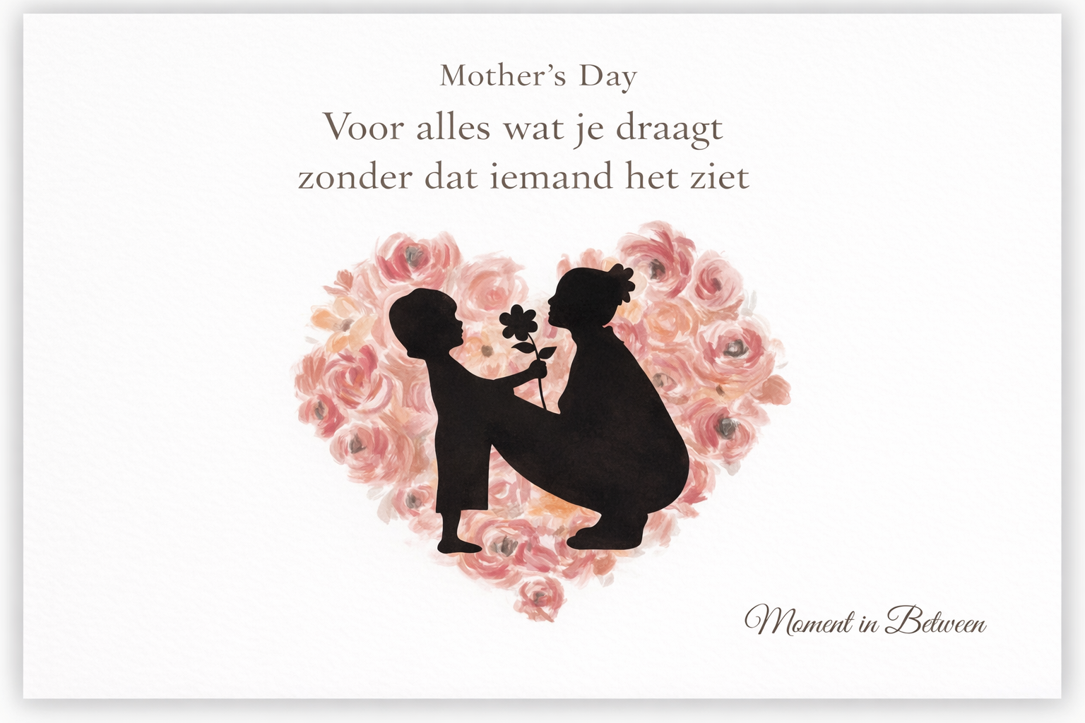 Voor alles wat je draagt  - Mindful Message Song Card