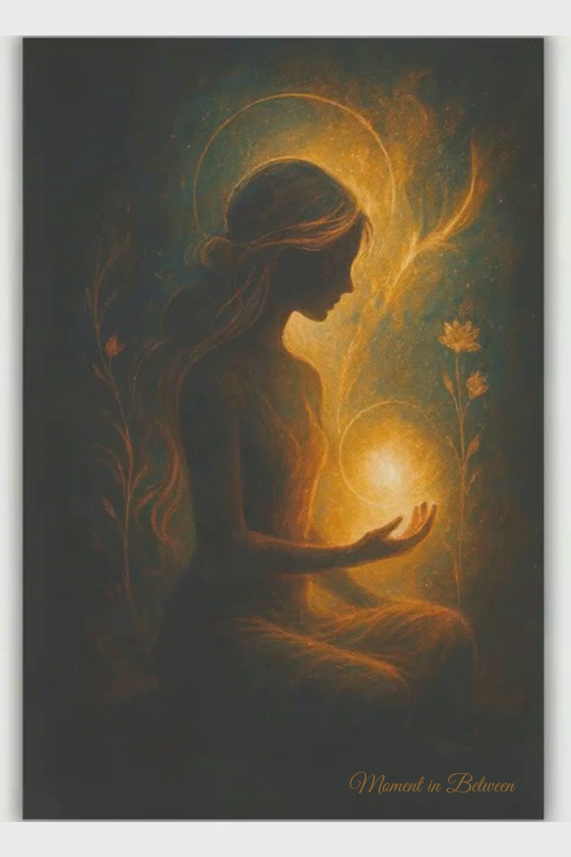 Held in Between - Mindful message Song Card