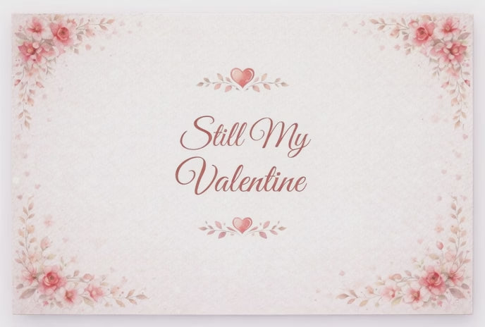 Still my Valentine - Valentijn Song Card