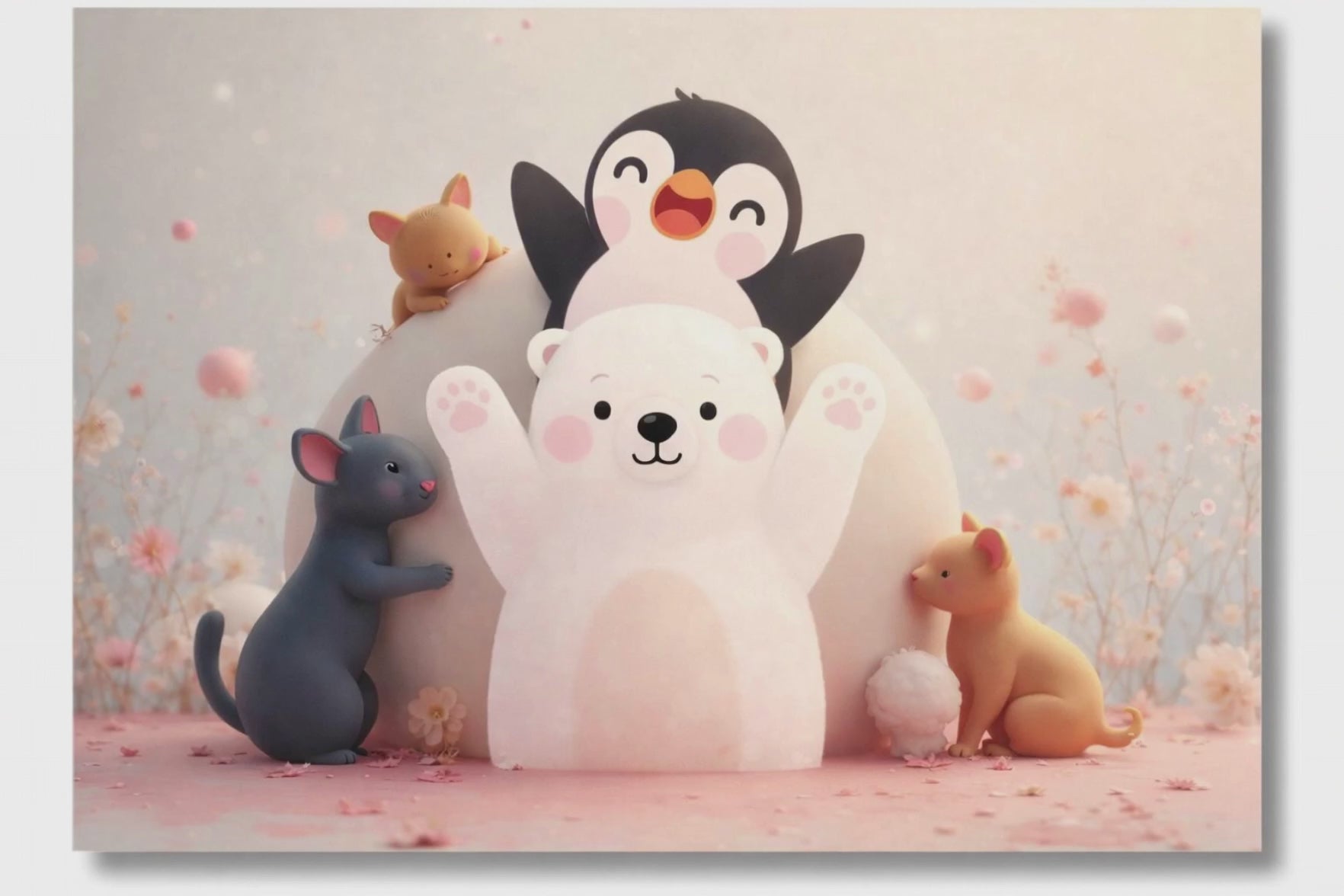 🐻‍❄️ Warm Together – Vriendschap & Liefde Song Card